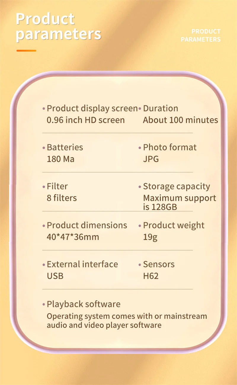 Pocket-Sized Mini Camera